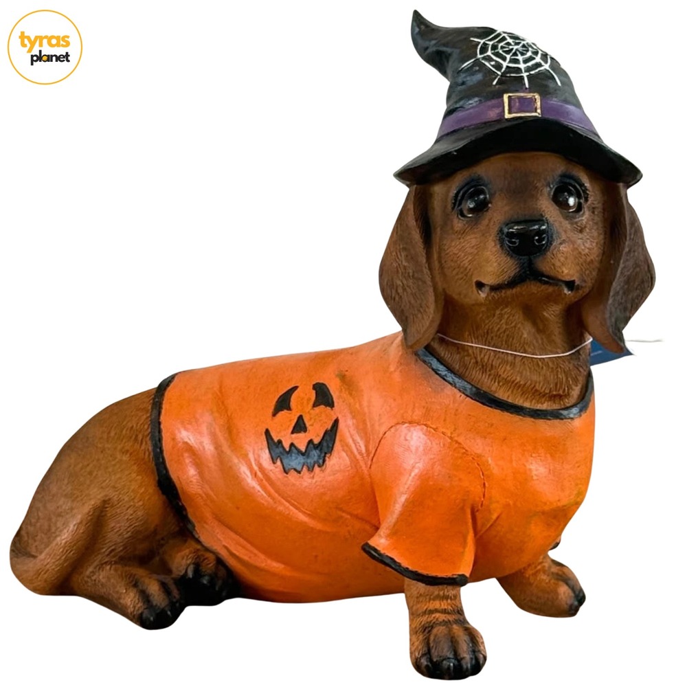 2025 HALLOWEEN Dachshund Dog in Witches Hat The Humane World for Animals NWT